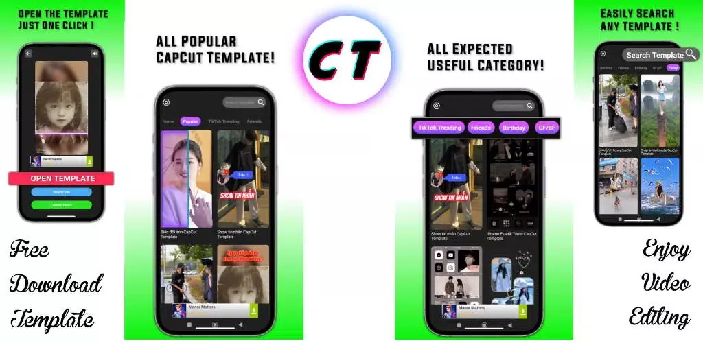 CapCut Template screenshot