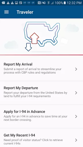 CBP Home screenshot