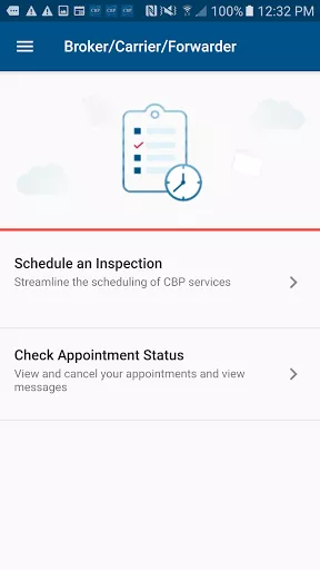 CBP Home screenshot