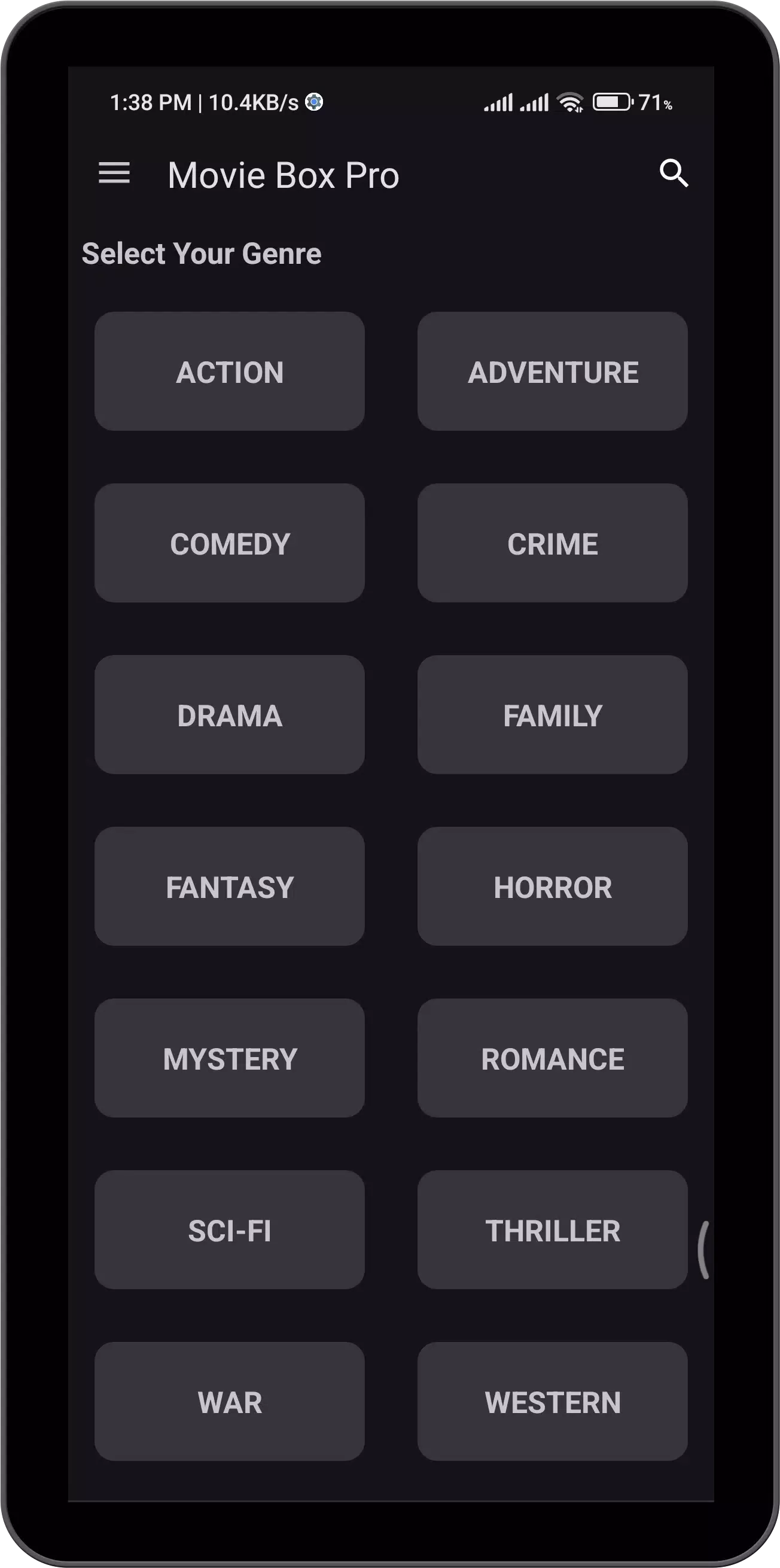 Moviebox Pro screenshot