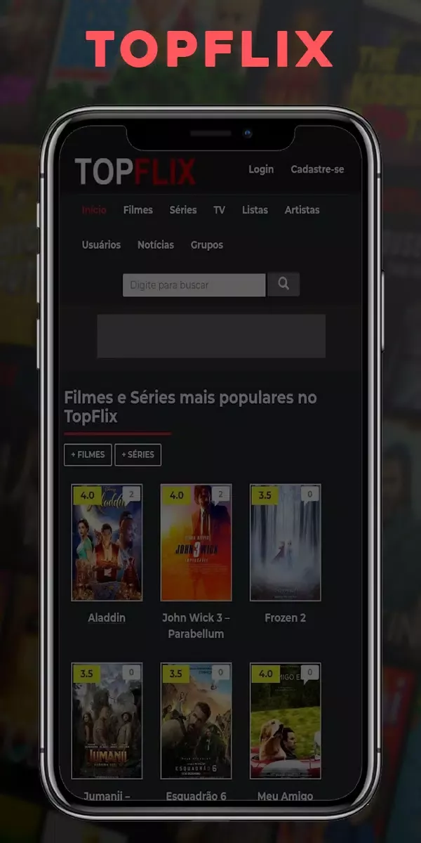 TopFlix Online Movies screenshot