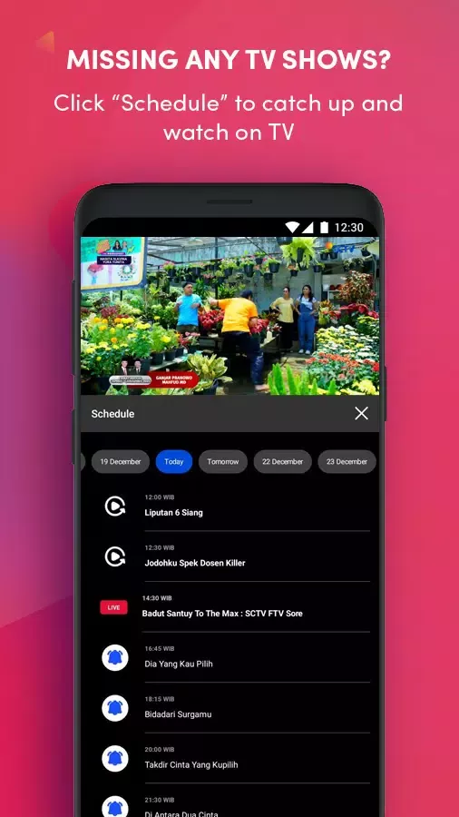 Vidio screenshot