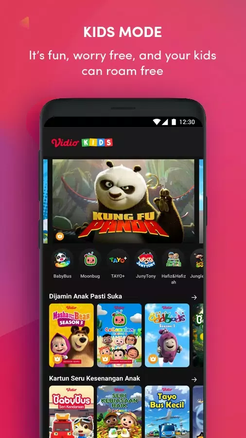 Vidio screenshot