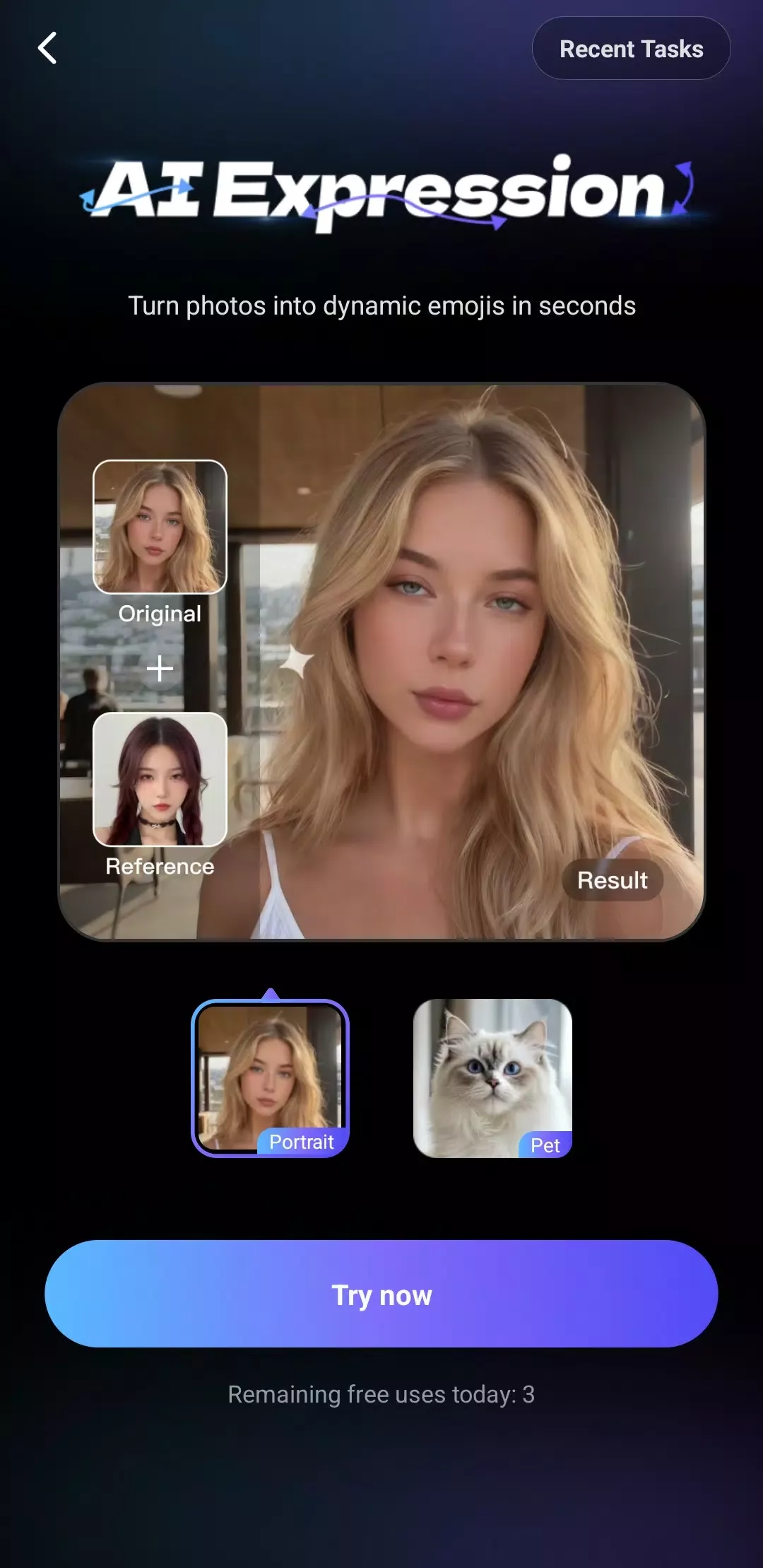 Wink screenshot