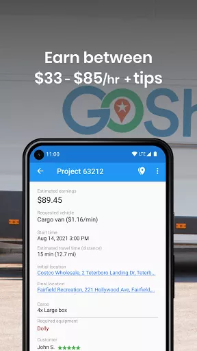 Go Share Earning App screenshot