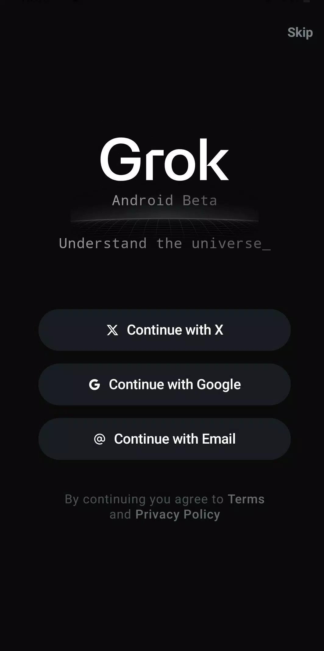 Grok screenshot