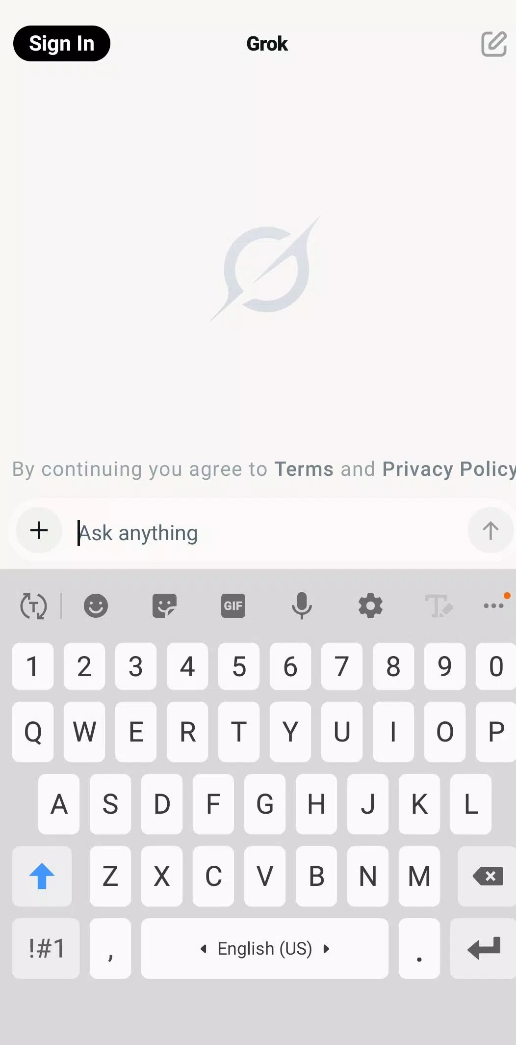 Grok screenshot