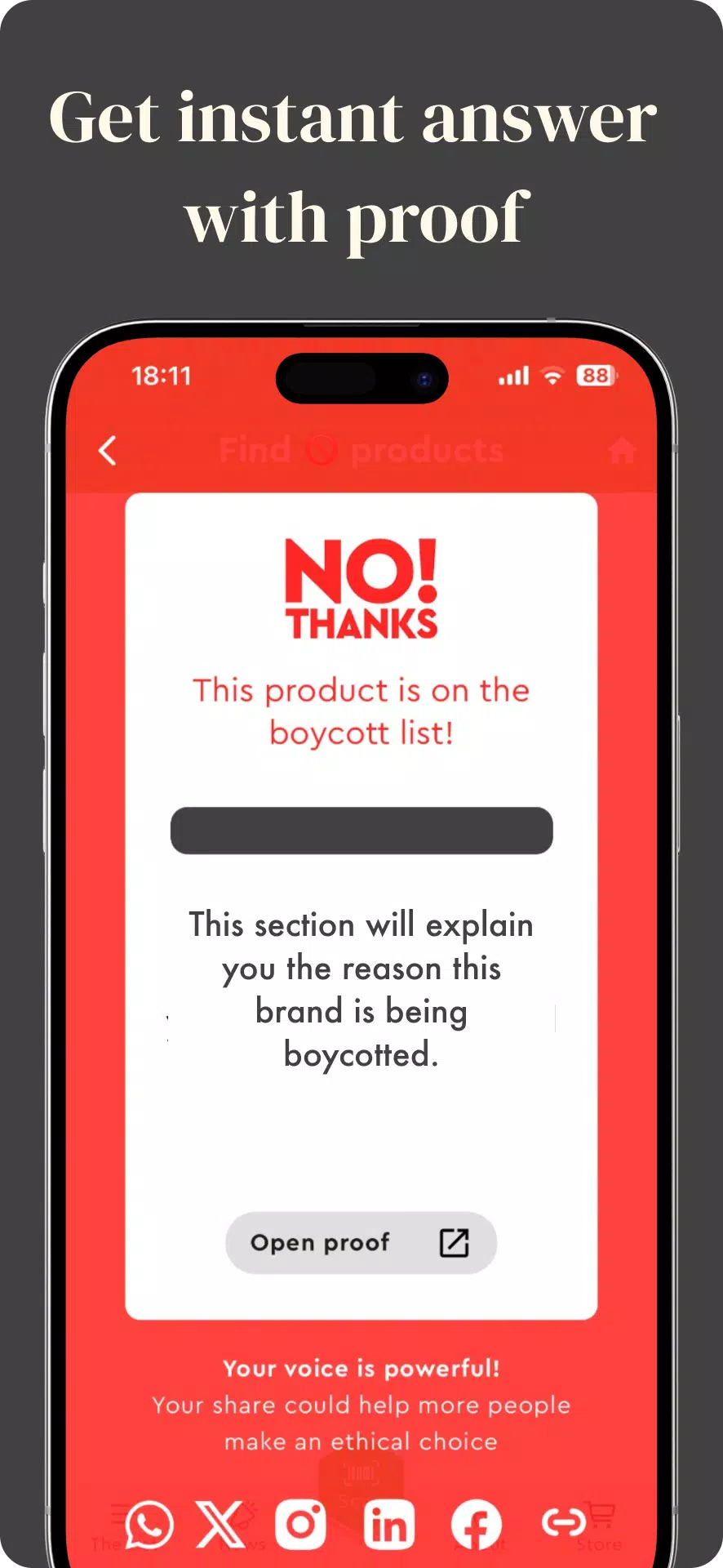 No Thanks screenshot