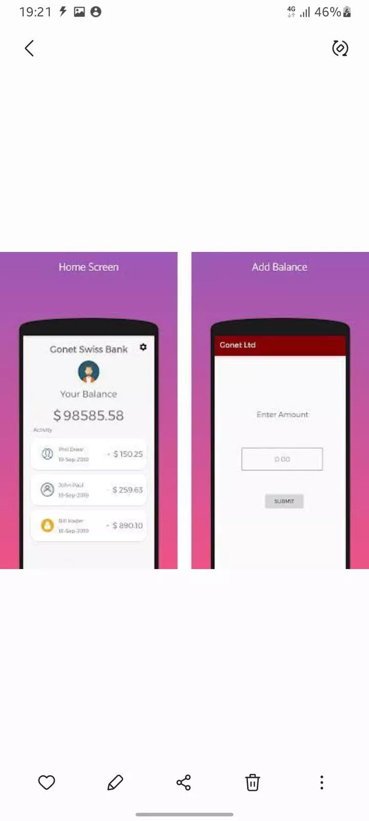 pBank screenshot