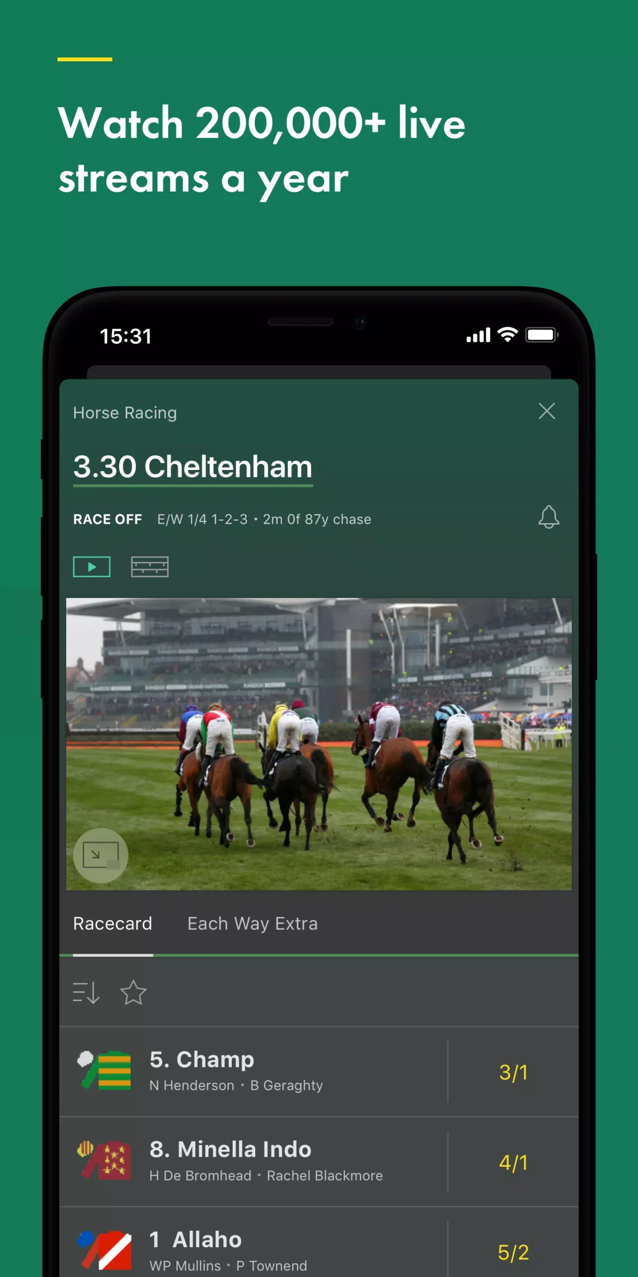bet365 screenshot