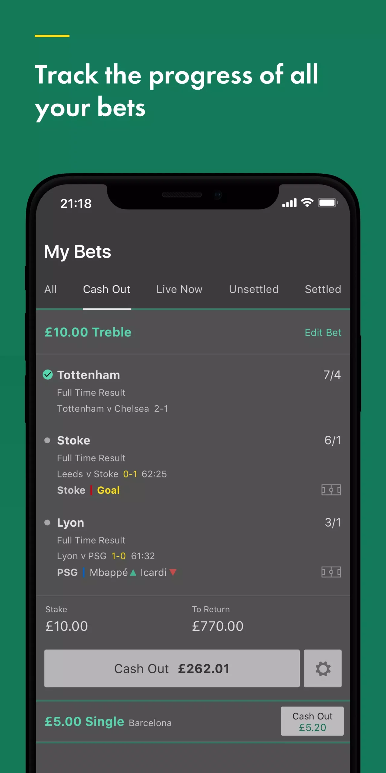 bet365 screenshot