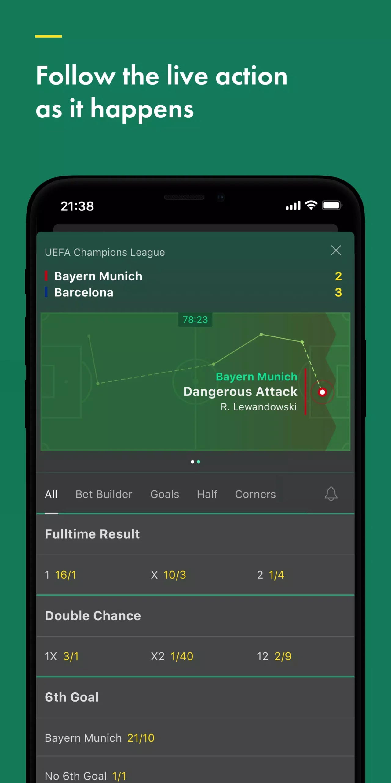 bet365 screenshot